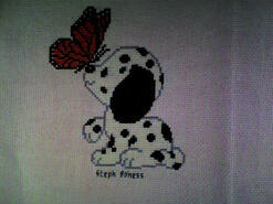 Cross stitch square for Kayleigh R's quilt
