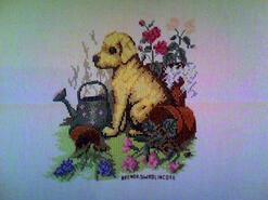 Cross stitch square for Kayleigh R's quilt