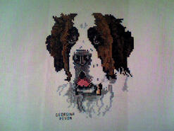 Cross stitch square for Kayleigh R's quilt