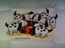 Cross stitch square for Kayleigh R's quilt