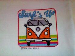 Cross stitch square for any child