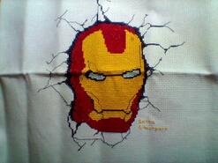 Cross stitch square for Tyler H's quilt