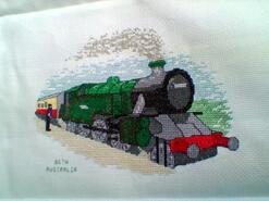 Cross stitch square for any child