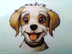 Cross stitch square for any child