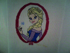 Cross stitch square for Grace R's quilt