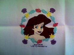 Cross stitch square for Grace R's quilt