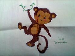 Cross stitch square for any child