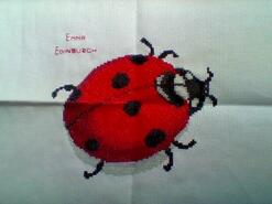 Cross stitch square for any child