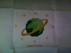 Cross stitch square for Andrew H's quilt