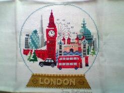 Cross stitch square for any child