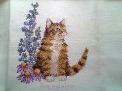 Cross stitch square for any child