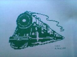 Cross stitch square for any child