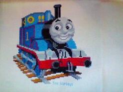Cross stitch square for any child