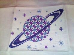 Cross stitch square for any child