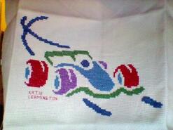 Cross stitch square for any child
