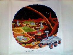 Cross stitch square for any child