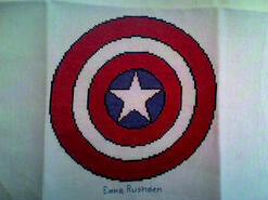 Cross stitch square for Hayden S's quilt