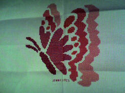 Cross stitch square for Lydia S's quilt