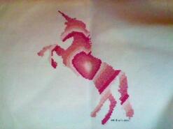 Cross stitch square for any child