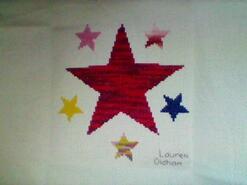 Cross stitch square for any child