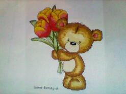 Cross stitch square for any child