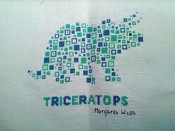 Cross stitch square for any child