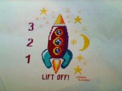 Cross stitch square for any child
