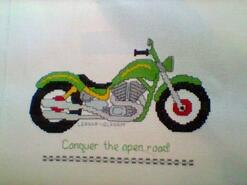 Cross stitch square for Tommy-John's quilt
