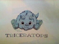 Cross stitch square for any child