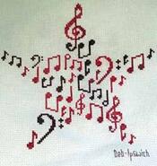 Cross stitch square for Tom B's quilt
