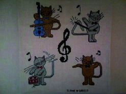 Cross stitch square for Tom B's quilt