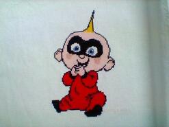Cross stitch square for any child