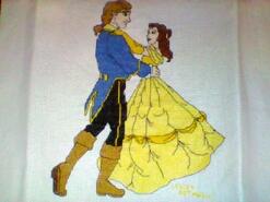 Cross stitch square for any child