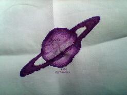 Cross stitch square for any child