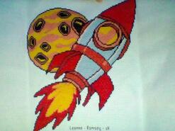 Cross stitch square for any child