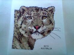 Cross stitch square for any child