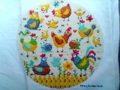 Cross stitch square for any child