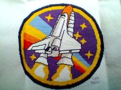 Cross stitch square