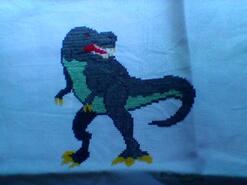 Cross stitch square for any child