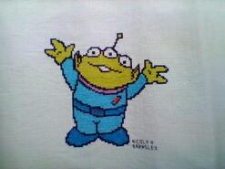 Cross stitch square