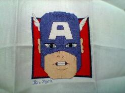 Cross stitch square