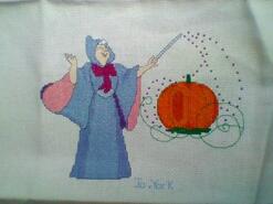 Cross stitch square