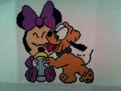 Cross stitch square for Abigail M's quilt