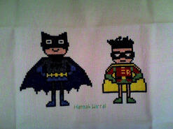 Cross stitch square for Charlie P's quilt