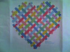 Cross stitch square for Phoenix H's quilt