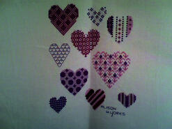 Cross stitch square for Phoenix H's quilt