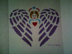 Cross stitch square for Phoenix H's quilt