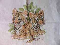 Cross stitch square for McKenzie M's quilt