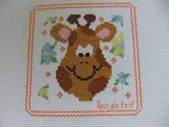Cross stitch square for McKenzie M's quilt