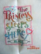 Cross stitch square for Alice B's quilt